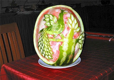 50 Stunning Watermelon carving art Seen On www.coolpicturegallery.net