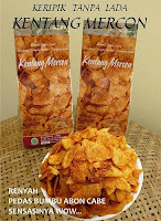 KERIPIK KENTANG MERCON