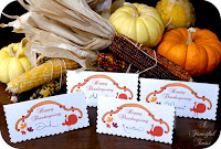 thanksgiving dinner table name card