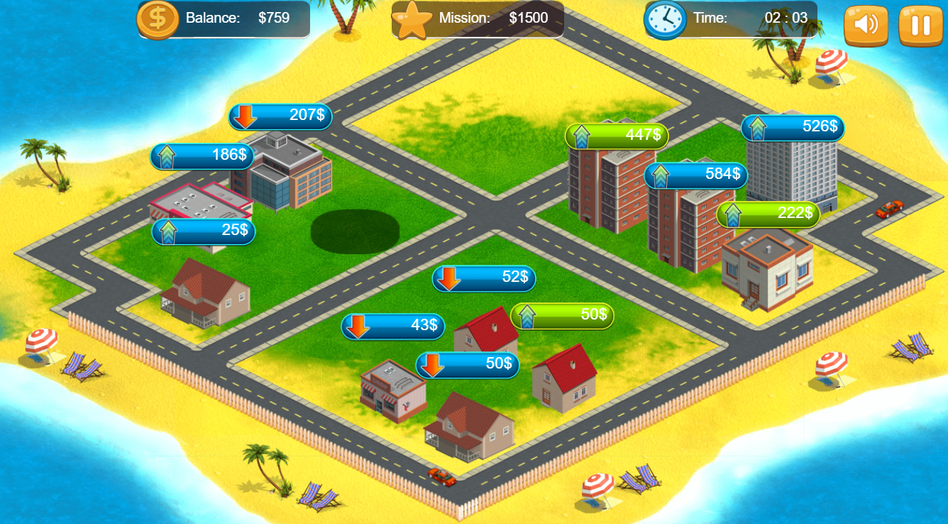 Challenging Real Estate Games and More