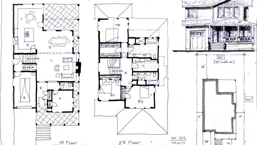 Bill Gates's House - House Plans 2500 Square Feet