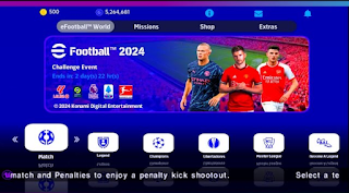 Download eFootball PES Full Update 2024 PPSSPP Real Face New 60+ Stadium Best Graphics HD Camera PS5