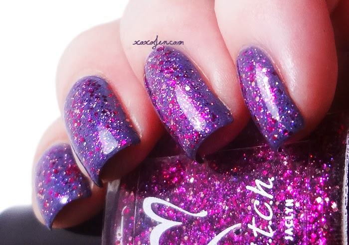 xoxoJen's swatch of b.i.t.c.h. by jaclyn Chick Flick