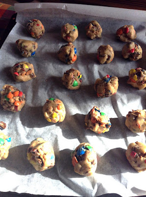 Cookies moelleux au M&M's 6