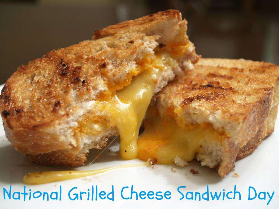 National Grilled Cheese Sandwich Day Wishes Images