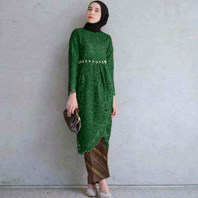 50 Model Kebaya Muslim 2020 Modern Untuk Anak Muda Terbaru - Model baju kebaya muslim
