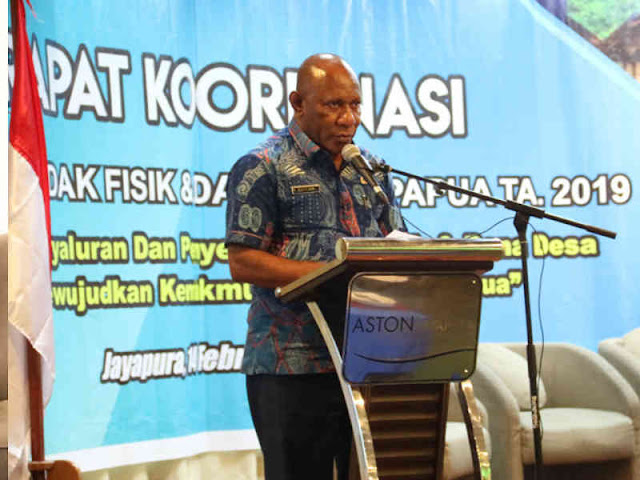 Pemprov Papua Optimis 100 Persen Realisasi Penyerapan DAK Fisik 2019