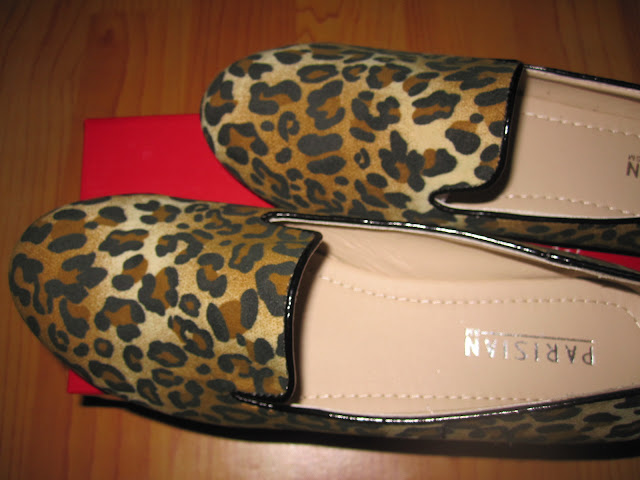 leopard loafers