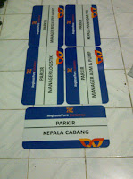 sign parkir kreatif