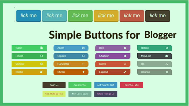 Button HTML Code for  Download Button for Blogger in 300+ Stylish