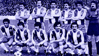 F. C. PORTO - Oporto, Portugal - Temporada 1979-80 - Teixeira, Simoes, Rodolfo, Oliveira, Vierinha y Fonseca; Duda, Gomes, Frasco, Murça y Costa