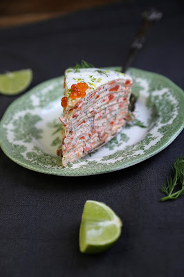 crêpes, chandeleur, saumon fumé, gateau