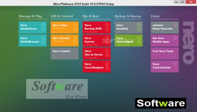 Nero Platinum Suite 2018 Setup Free Download