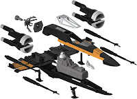 Revell 1/87 Poe's Boosted X-Wing Fighter (06763) 