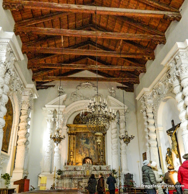 Igreja de Santa Catarina de Taormina na Sicília