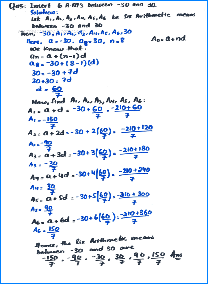 sequences-and-series-exercise-4-3-mathematics-11th