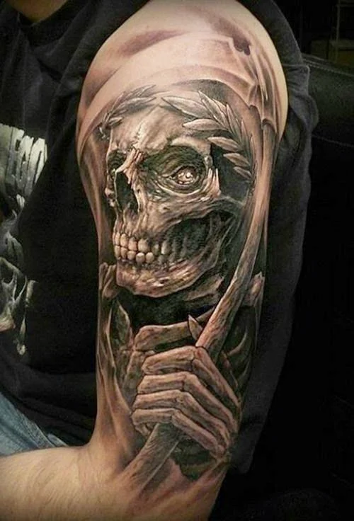 tatuajes de calaveras espectaculares