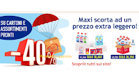 Con Casa Henkel una Maxi scorta ad un prezzo Super leggero : - 40% di sconto su cartoni e assortimenti pronti!