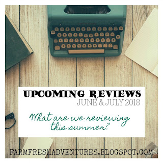 Upcoming Reviews for Summer 2018