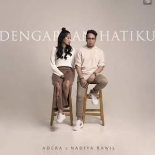  Lagu ini masih berupa single yang didistribusikan oleh label EGA Productions Lirik Lagu Adera - Dengarkan Hatiku (feat. Nadiya Rawil)