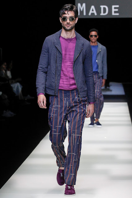 Giorgio Armani Showcases Classics With A Twist With His SS/2018 Collection www.toyastales.blogspot.com #ToyasTales #GiorgioArmani #DesignerSpotlight #Armani #MensFashion #menswear #style 