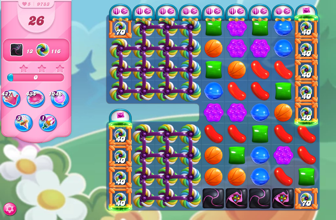 Candy Crush Saga level 9783