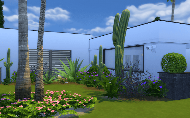 immense maison Sims 4