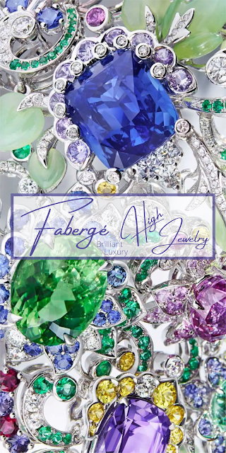 ♦Fabergé colorful Secret Garden High Jewellery Collection #fabergé #jewelry #brilliantluxury