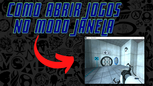 como, abrir, jogos, modo, janela, qualquer, game