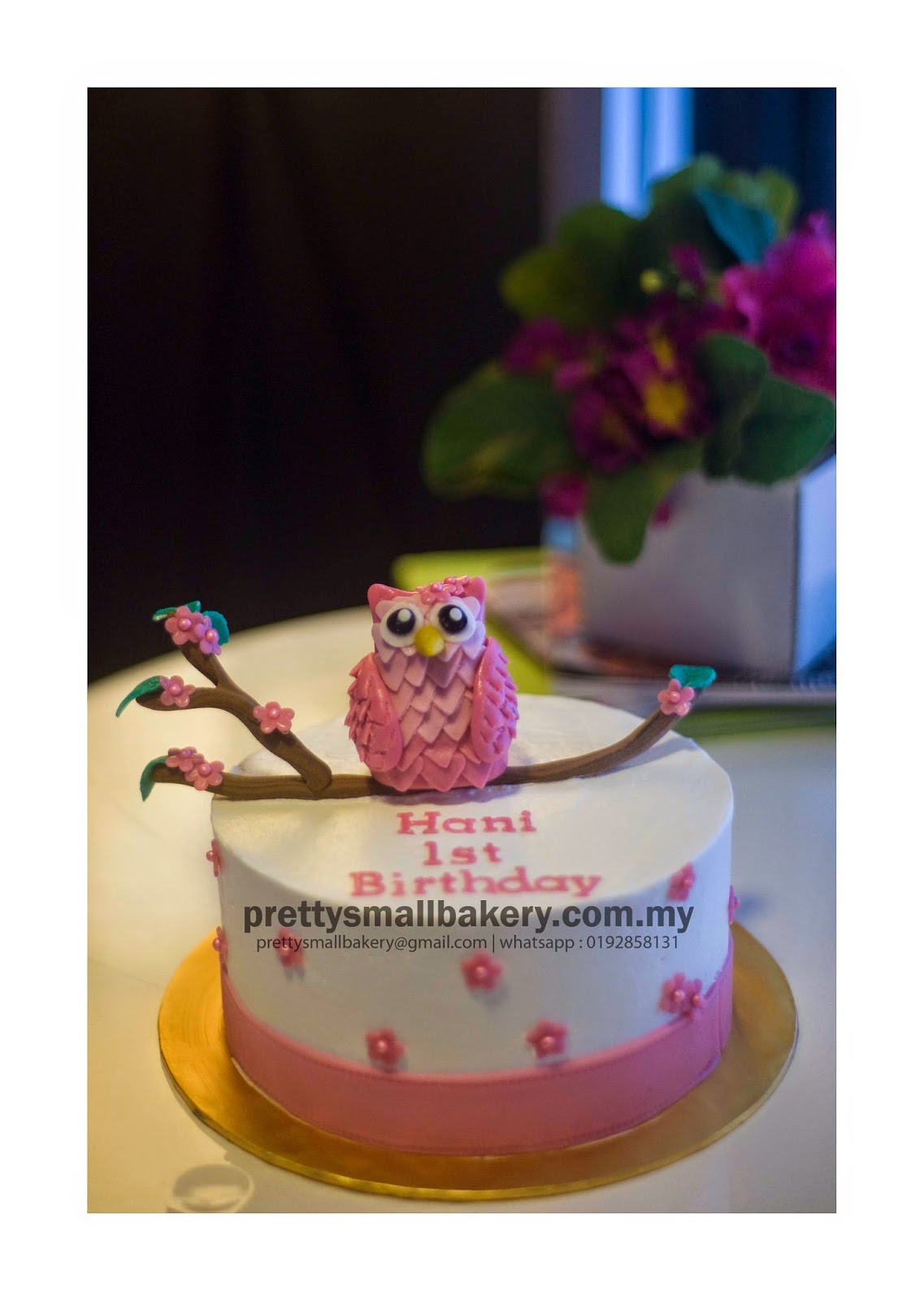 Kek birthday yang paling comel - Prettysmallbakery