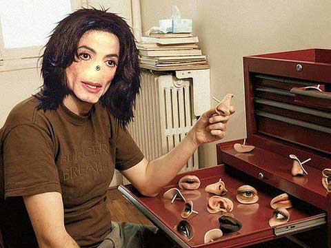 michael jackson funny pictures, Celebrity funny pictures, michael jackson surgery mask, michael jackson surgery scars, Funny Pictures, pop star funny pics, hilarious funny pictures, joyful funny photos