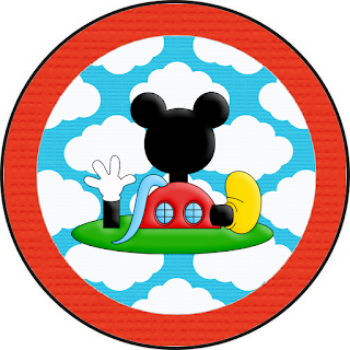 Mickey Club House Birthday Party: Free Printable Cupcake Toppers and Wrappers. Mickey Club House Birthday Party: Free Printable Cupcake Toppers and Wrappers.