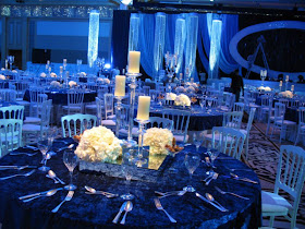 Crystal Wedding Table Decoration With Candles