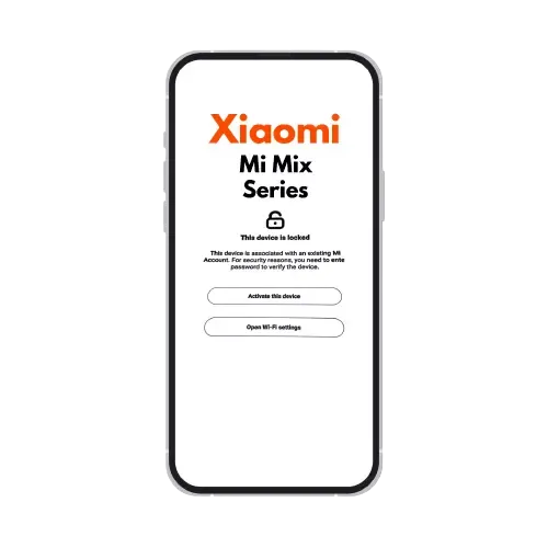 Xiaomi Mi Account Removal Service Mi Mix