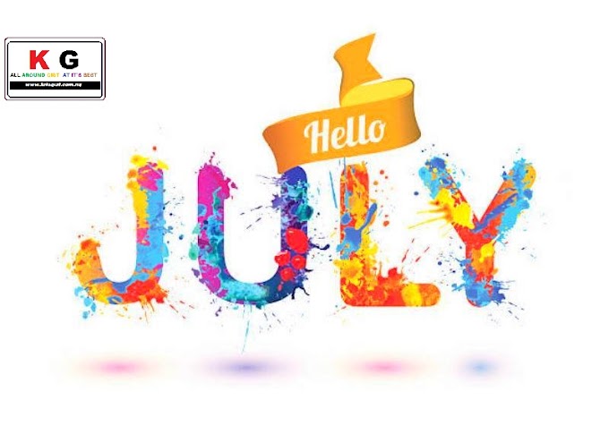 HAPPY NEW MOUTH #JULY