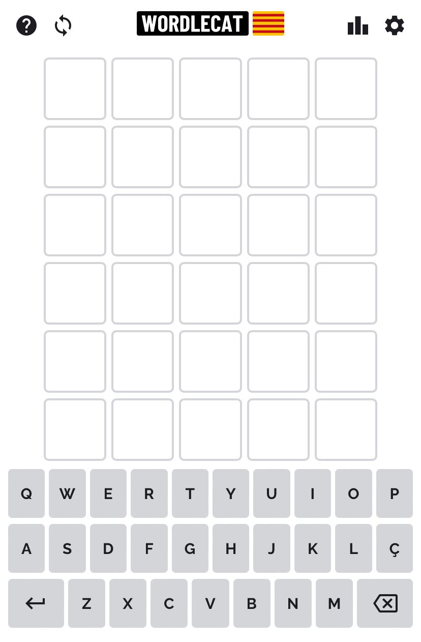 Ja el tenim aquí: WORDLE en Català!!!