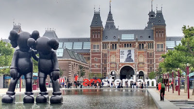 De turismo por la ciudad de Amsterdam