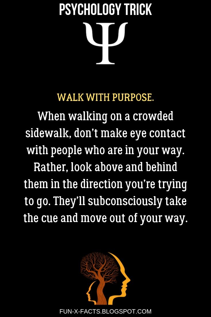 Walk with purpose - Best Psychology Tricks