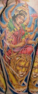 Hindu God and Goddess Tattoos - Religious Tattoo Designs