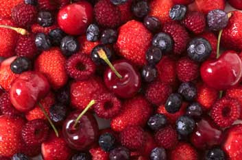 Lose weight fast with berries.