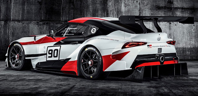 トヨタ、新型「スープラ」のレーシングカーコンセプト「GR Supra Racing Concept」を初披露！