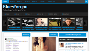 Download Bluesforyou Blogger Template