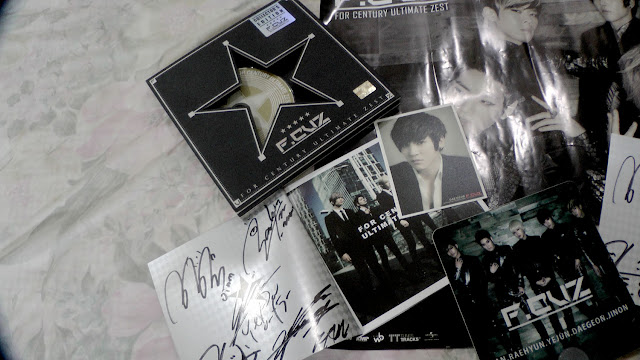 F.CUZ Signed Autographed For Century Ultimate Zest Extended Play Album Poster Booklet Photograph and Fan