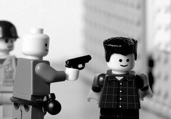 Fotos famosas com lego