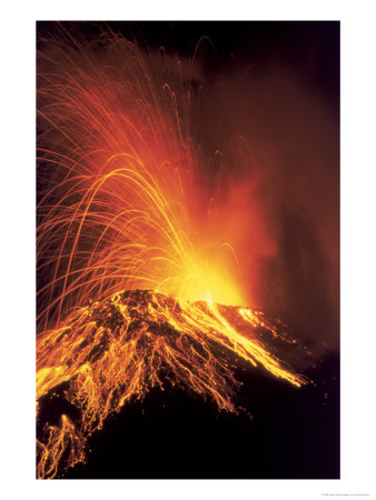 Volcanoes are like giant safety valves that release pressure that builds up 