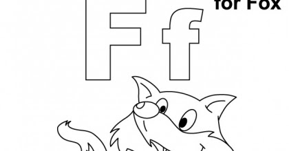  Letter  Ff  printable  coloring pages Kids coloring pages