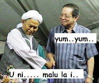 Tidak pasti tetapi apakah Lim Kit Siang sudah mula menunjuk belang ...