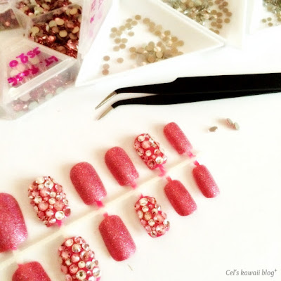 Rhinestone nails