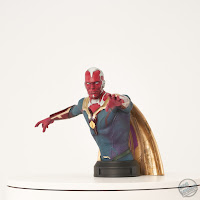 Gentle Giant Marvel Wandavision Vision 6th Scale Mini-Bust 01(1)