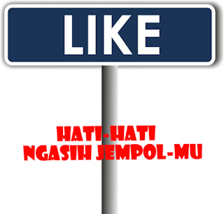 Modus Dibalik Like tombol Facebook dengan status Viral dan menyentuh Hati